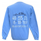49 Degrees Sweatshirt - Unisex Fit - Carolina Blue