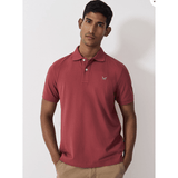 Crew Polo - Unisex Fit - Brick Red