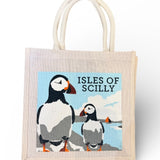 Jute Bag - Puffin