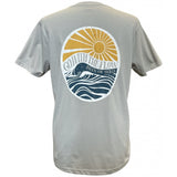Go with the Flow - Unisex T-shirt - Light Grey