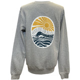 Go with the Flow - Unisex Sweatshirt - Light Grey