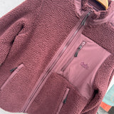 Unisex Full Zip Fleece - Plum