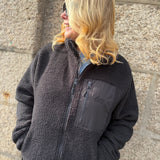 Unisex Full Zip Fleece - Black