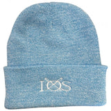 IOS Beanie - Heather Surf Blue