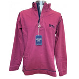Lazy Jacks IOS Embroidered Pique Sweatshirt - Unisex Fit - Rouge