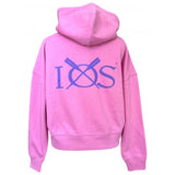 IOS Organic Hoodie - Women's Fit - Bubble Pink