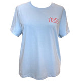 IOS Organic T-Shirt - Women's Fit - Blue Soul