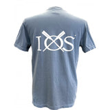 IOS T-Shirt - Unisex Fit, Heavy Weight - Blue Jean