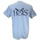 IOS T-Shirt - Unisex Fit, Heavy Weight - Washed Denim