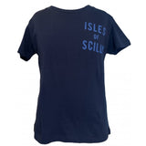 Kids Isles of Scilly Organic T-Shirt - Navy