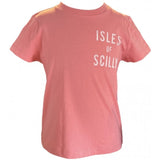 Kids Isles of Scilly Organic T-Shirt - Pink Joy