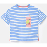 Kids Joules IOS Laundered T-Shirt - Pink Lemonade