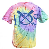Kids Organic Tie Dye T-Shirt - Rainbow
