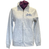 IOS Full Zip - Womens Fit IOS - Heather Grey