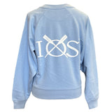 Organic IOS Sweatshirt - Boxy Womens Fit - Blue Soul