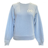 Organic IOS Sweatshirt - Boxy Womens Fit - Blue Soul