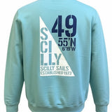 Sail Flag Sweatshirt - Unisex Fit - Seafoam
