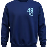 Sail Flag Sweatshirt - Unisex Fit - Navy