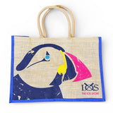 Jute Bag - Puffin head