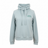Ladies Scilly Palm Roll Neck Sweat - slate green