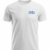 Mens It Comes in Waves Organic Tee- white