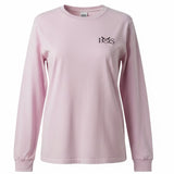 Unisex Long Sleeve Tee - Isles of Scilly - Faded Pink
