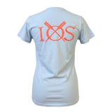 IOS Organic T-Shirt - Women's Fit - Blue Soul
