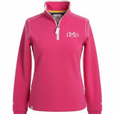 Lazy Jacks Ocean Is Calling 1/4 Zip Sweatshirt - Cherry