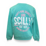 Crew GBR Sweatshirt Pool Blue