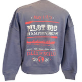 Organic Gig Sweatshirt - Boxy Fit - Blue Dusk