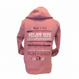 Full Zip Unisex Champs hoodie - mulberry