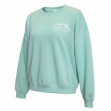 Organic Gig Sweatshirt - Boxy Fit - Misty Jade