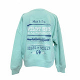 Organic Gig Sweatshirt - Boxy Fit - Misty Jade