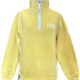 Lazy Jacks Ocean Is Calling 1/4 Zip Sweatshirt - Lemon