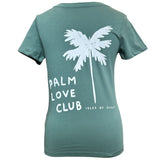 Palm Love Club T-Shirt - Women's Fit - Green Bay