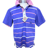 Mens Deal Short Sleeve Shirt - Blue
