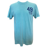 Scilly Sail Flag T-Shirt - Unisex Fit - Seafoam