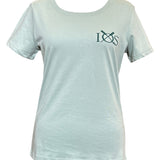 Ladies Scilly Palm Tee - Slate Green