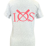 IOS Organic T-Shirt - Women's Fit - Heather Grey