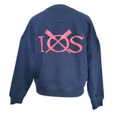 Organic IOS Sweatshirt - Boxy Womens Fit - Navy