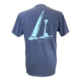 Bishop Rock - Unisex Fit Heavy Weight - Navy