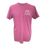 49º 55' T-Shirt - Unisex Fit, Heavy Weight - Brick