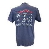 49º 55' T-Shirt - Unisex Fit, Heavy Weight - Navy