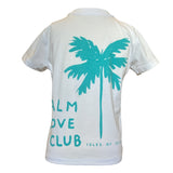 Kids Palm Love Club T-Shirt - White