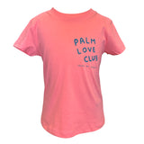Kids Palm Love Club T-Shirt - Pink Joy