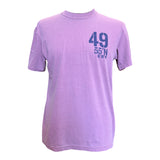 Scilly Sail Flag tee - Washed Berry