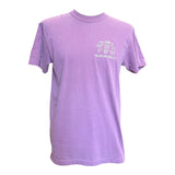49º 55' T-Shirt - Unisex Fit, Heavy Weight - Berry