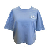 Ladies Boxy Waves Tee - Stone Washed Grey