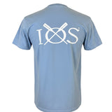 IOS T-Shirt - Unisex Fit Heavy Weight - Ice Blue
