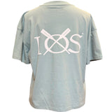 Ladies Oversized Organic Tee - Jade
